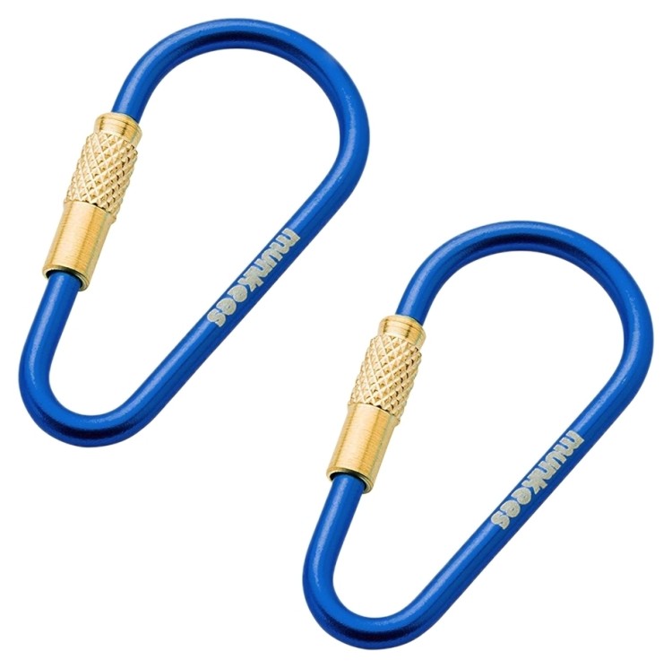 Munkees 3201 карабін Mini Link 3 mm x 48 mm (пара) dark blue 3201-DB