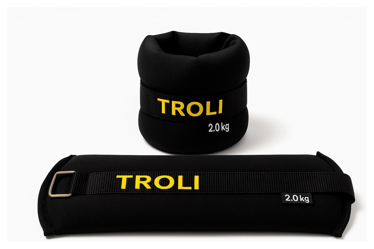 Обважнювачі для рук і ніг по 2 кг = 4 кг (538) Bavar Sport (чорний) BVR_2762793