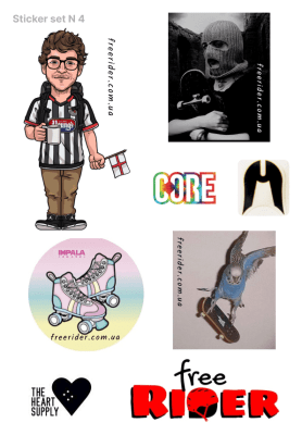 Наклейка (стікер) колаборація 046914