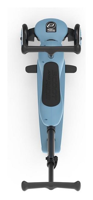 Самокат Scoot and Ride серии Highwaykick-1 Push and Go серо-синий, до 5 лет DWT_SR-240527-STEEL