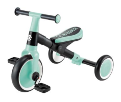Велосипед детский GLOBBER серии LEARNING TRIKE 2в1, мятный, до 20кг, 3 колеса