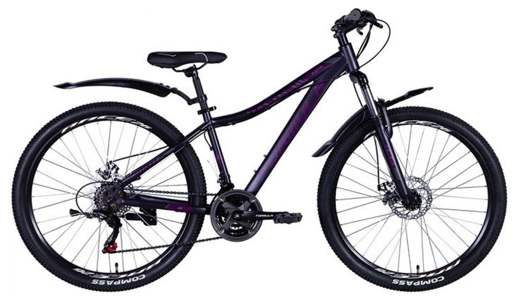 Велосипед ST 26" Formula ELECTRA DD FR рама-14" фіолетовий 2025 OPS-FR-26-787