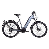 Електровелосипед 27.5" Leon OXFORD 500Вт 48В 12.8Ач 2022 темно-сірий