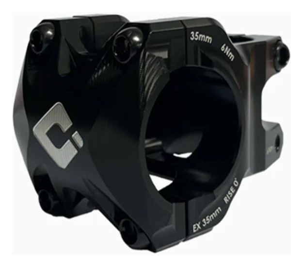 Вынос руля ODI Flight Control Stealth 35mm 0 Rise Black OBOD_D60FS50-B