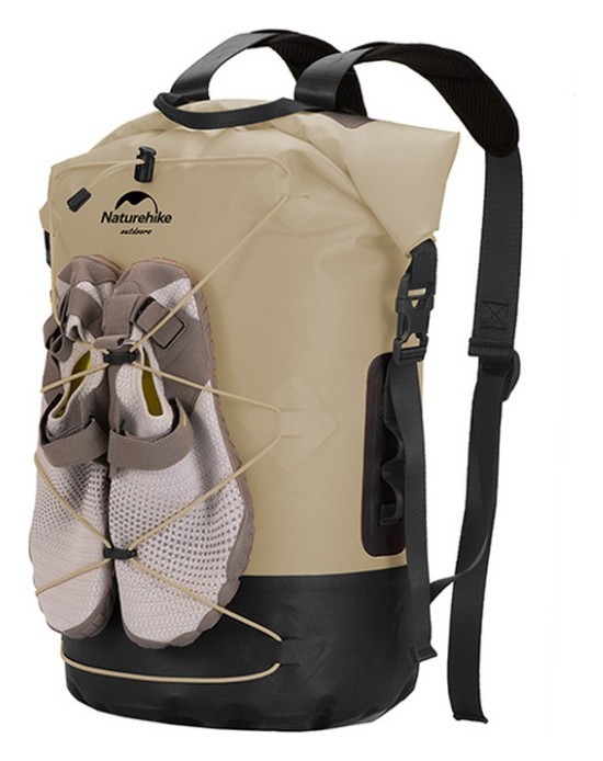 Рюкзак водонепроникний Naturehike NH21FSB04, 20л, бежевий FNR_6927595788202