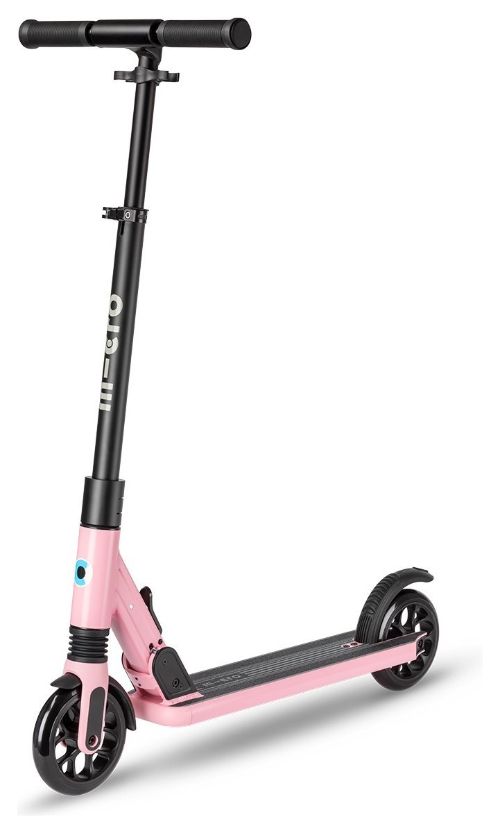 Самокат MICRO серии "Sprite Suspension" - Розовый (сложный, до 100 кг (kg), двухколесный) SA0248