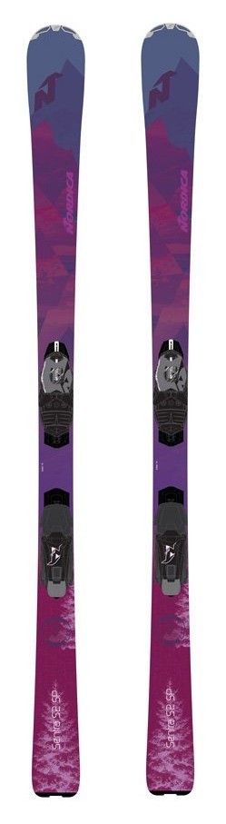 Ліжі гірські (комплект) Nordica SENTRA S2 SP W+N ADV EVO 144см Purple/black (0A9416+0C4040Q2) RCH_15982
