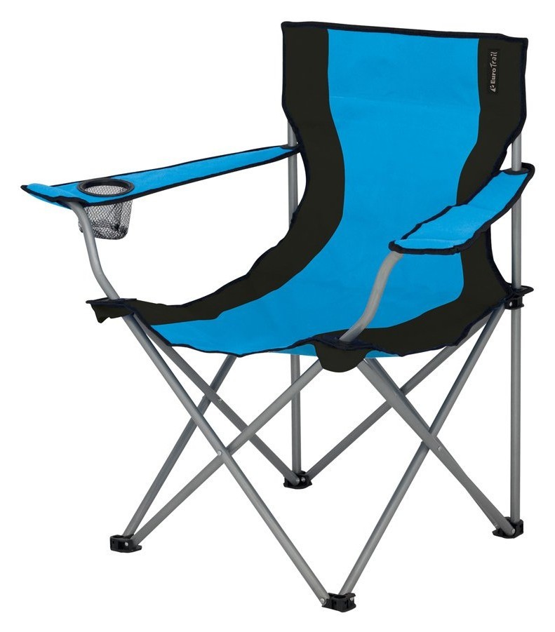 Стул туристический Eurotrail LAUSANNE Azure/black (ETCF0691) RCH_13713