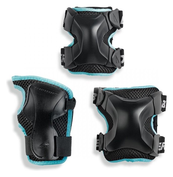 Захисний комплект Rollerblade X-GEAR W 3 PACK L Black (067P0300) RCH_10694