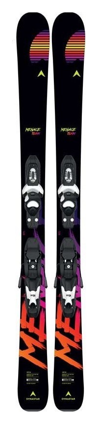 Ліжі гірські дитячі (комплект) Dynastar MENACE TEAM+KID-X 4 128см Black/multicolor (DAIJC01+FCFK002) O RCH_20518