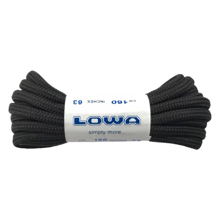 LOWA шнурки ATC Mid 160 cm black-black 830583-9999