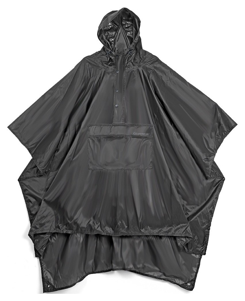 Lifeventure пончо Poncho black 62150
