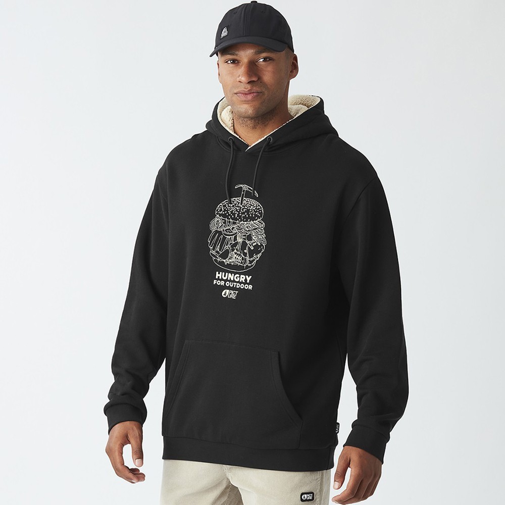 Picture Organic жіноча толстовка Julka Plush black L MSW0492A-L