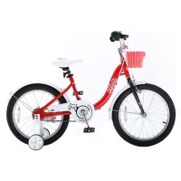 Велосипед дитячий RoyalBaby Chipmunk MM Girls 18", OFFICIAL UA, червоний