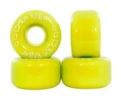 Запасні колеса для роликів у наборі Rio Roller S Yellow (RIO504)