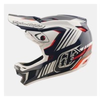 Вело шолом D4 POLYACRYLITE HELMET; QUALIFER [BLUE/WHITE] M