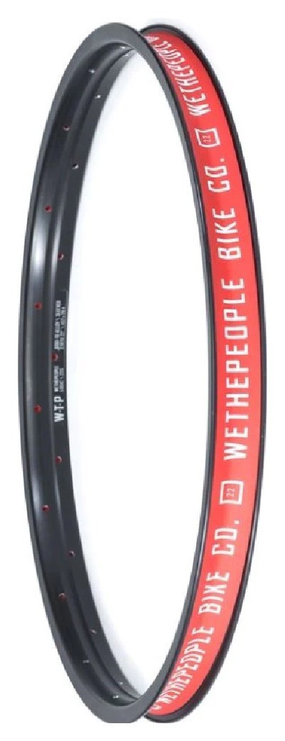 Обед WeThePeople LOGIC 20" 35mm 36H straight sleeved черный VELD_4055822043960