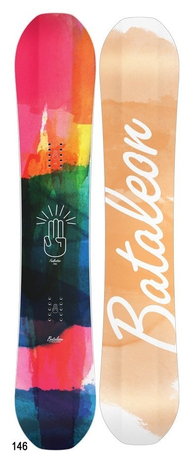 Сноуборд Bataleon FEELBETTER 146 Beige/multicolor/white (10.17.FEEL) O RCH_20115
