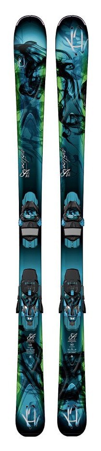 Ліжі гірські комплект K2 POTION 84 XTI 11 TC+ERC 11.0 146см Blue/black/green (1040607.150.1+1041308.150.3) RCH_17669
