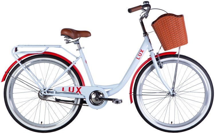 Велосипед ST 26" Dorozhnik LUX Velosteel рама-17" светло-голубой 2025 OPS-D-26-250