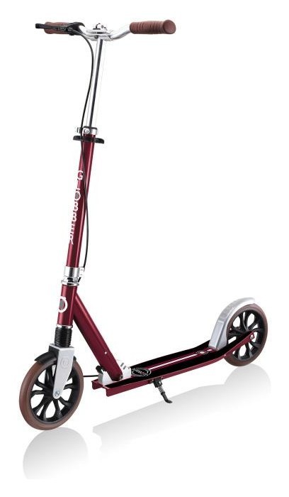 Самокат GLOBBER серии NL205 DELUXE, с ручным тормозом, красный, 100кг, 8+ DWT_685-102