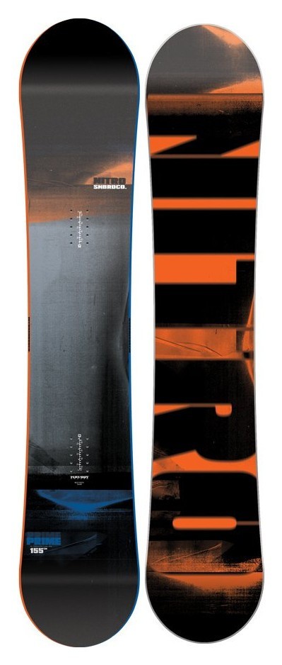 Сноуборд Nitro Prime 158 Black/Orange (830129) RCH_21499