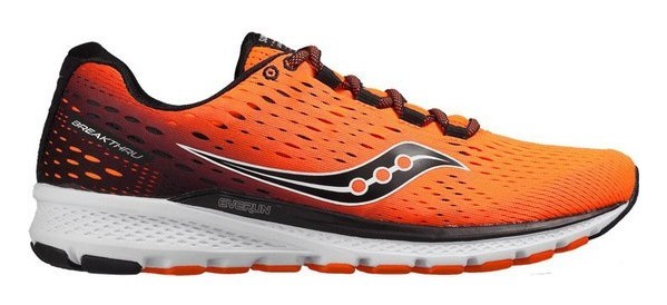 Кроссовки мужские для бега Saucony BREAKTHRU 3 M 42 (8.5US) Orange/black (20358-3s) RCH_13142