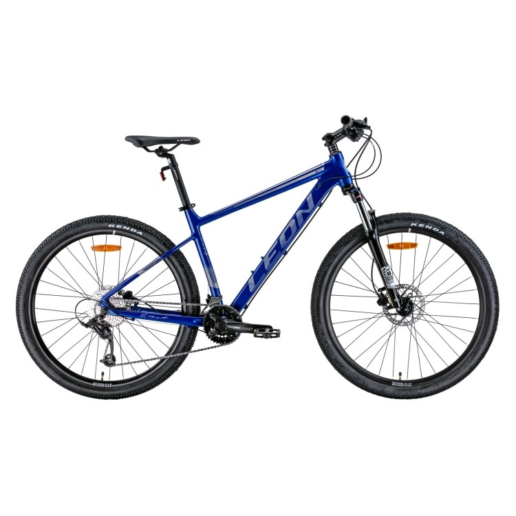 Велосипед 27.5" Leon XC-70 AM Hydraulic lock out HDD 2022 (синій із сірим) OPS-LN-27.5-134