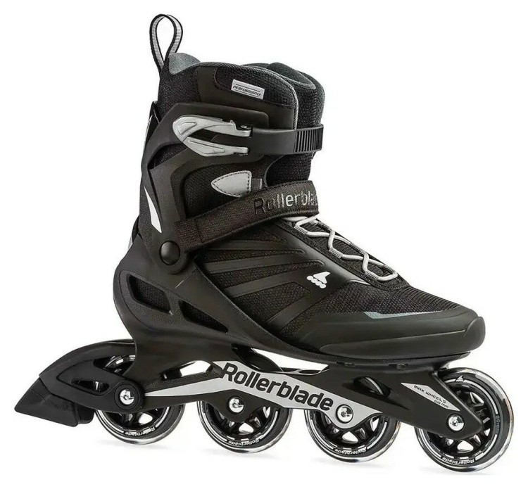 Роликовые коньки Rollerblade Zetrablade black-silver R002986494