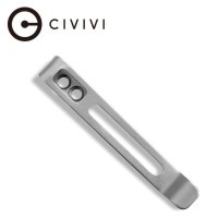 Кліпса кишенькова сталева Civivi без гвинтів CA-05B-V1