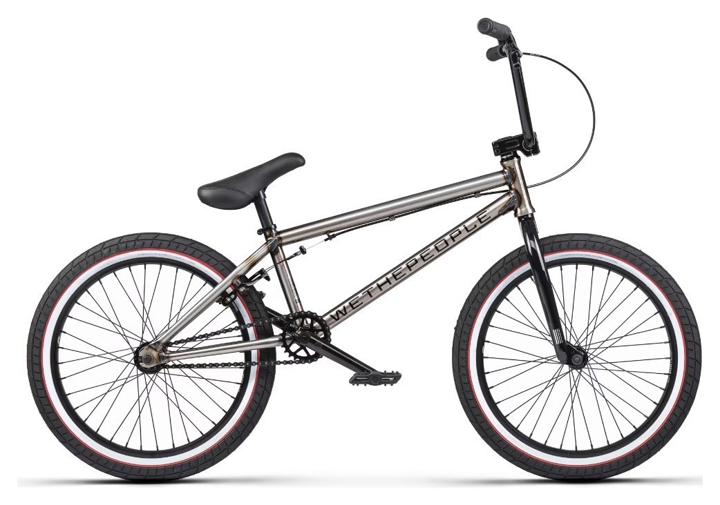 Велосипед WeThePeople NOVA Complete Bike glossy raw TT20.5" Cassette (серый) VELD_4055822540377