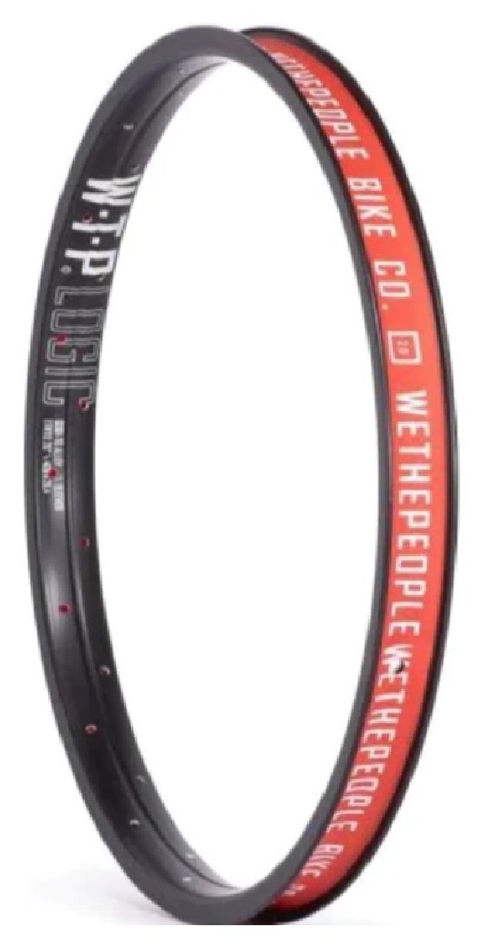 Обед WeThePeople LOGIC 20" 35mm 36H straight welded (сварной шов) черный VELD_4055822043977