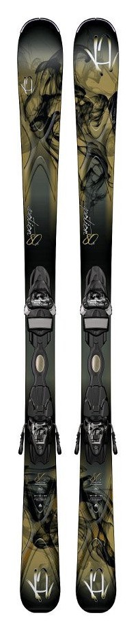Ліжі гірські комплект K2 POTION 80 X ER3 10 TC+ER3 10.0 TC 146см Khaki/grey/black (1040614.141.1+1041314.141.1) RCH_17665