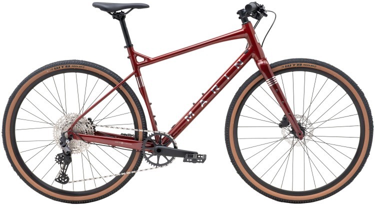 Велосипед 28" Marin DSX 2 рама - XL 2025 Gloss Metallic Red/Chrome SKE-65-05