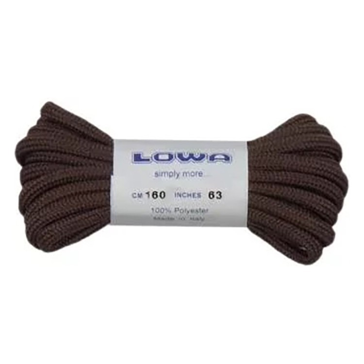 Шнурки LOWA Zephyr 160 cm dark brown 830504-0493