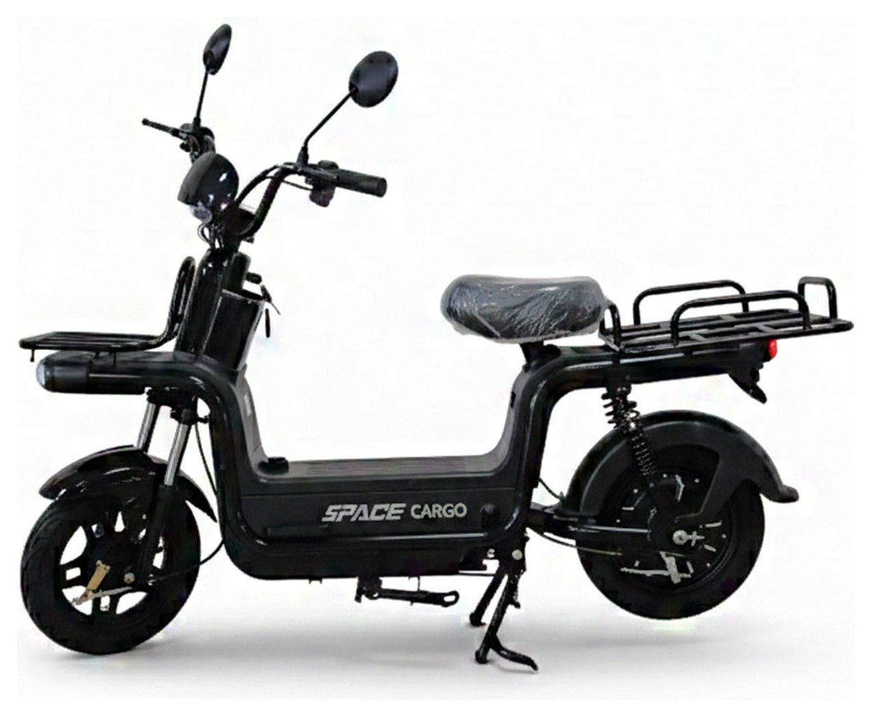 Электроскутер SPACE CARGO 60B 800Вт 20А*г барабан/барабан свинцово-кислотный черный 2026 ESC-087