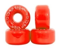 Запасні колеса для роликів у наборі Rio Roller S Red (RIO504)
