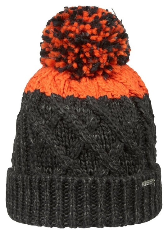 Шапка Cairn Damien black-orange 1426036-302