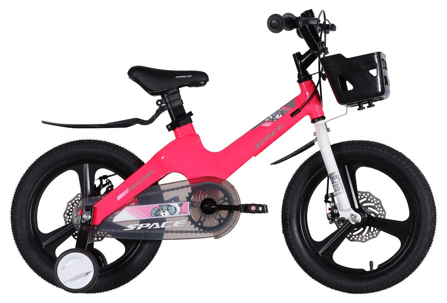 Велосипед MG 16" SPACE KID MOON DD рама-9" розовый 2026 OPS-SK-16-030