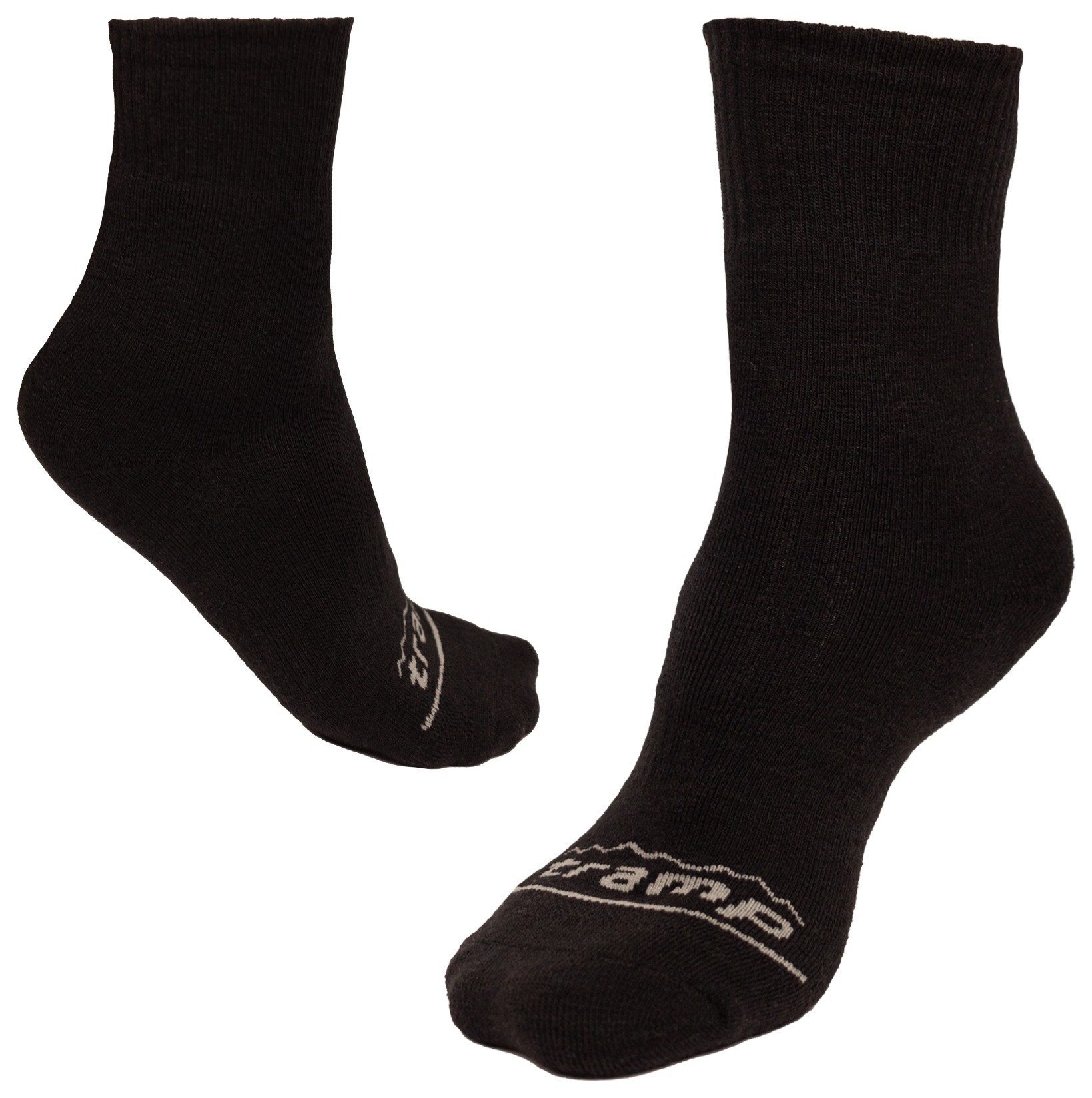 Носки зимові з зовні мерино Tramp UTRUS-008-black, 44/46 