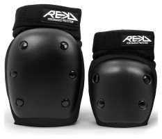 REKD защита набор Heavy Duty Double Jr black-black L