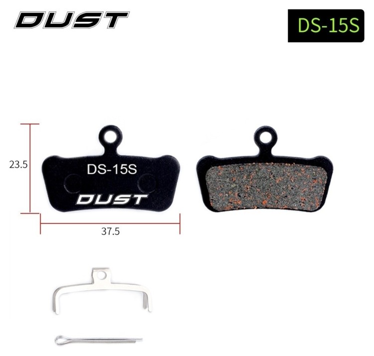 Колодки тормозные disc полуметалл DUST DS-15-1 E7 Trail, E9 Trail XO Trail, XX Trail GUIDE BRS-044