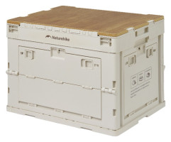 Складаний контейнер Naturehike CNK2450XB020, 23 л, бежево-сірий