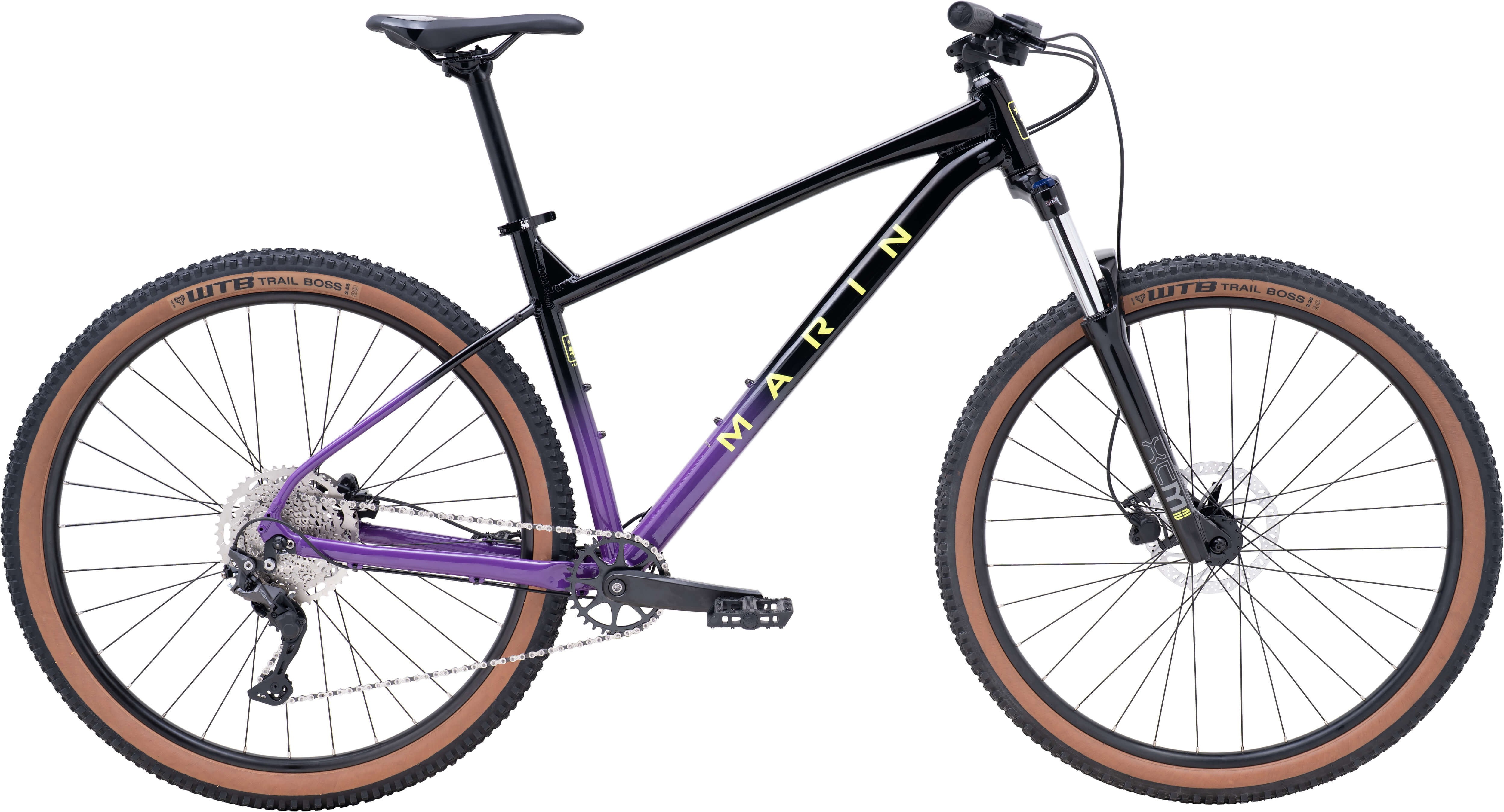 Велосипед 29" Marin BOBCAT TRAIL 4 рама - XL 2025 BLACK/PURP SKE-14-84
