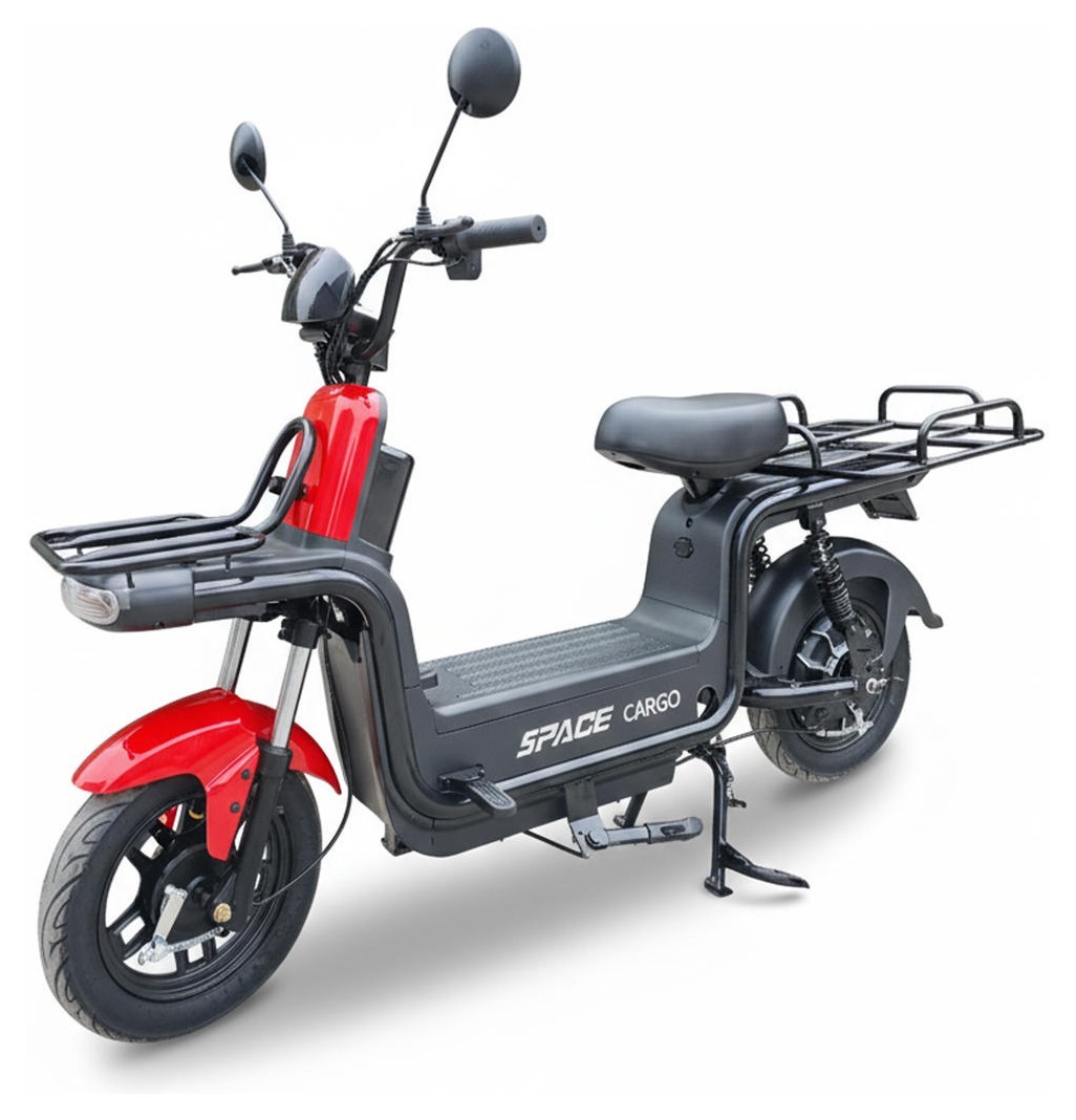Электроскутер SPACE CARGO 60B 800Вт 20А*г барабан/барабан свинцово-кислотный красный 2026 ESC-088