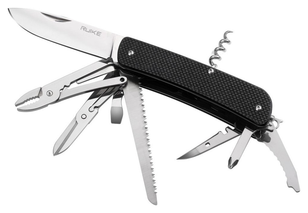 Багатофункціональний ніж Ruike Criterion Collection L51 чорний FNR_L51-B