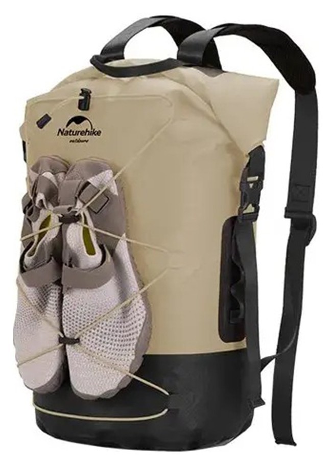 Рюкзак водонепроникний Naturehike NH21FSB04, 30л, бежевий FNR_6927595788233