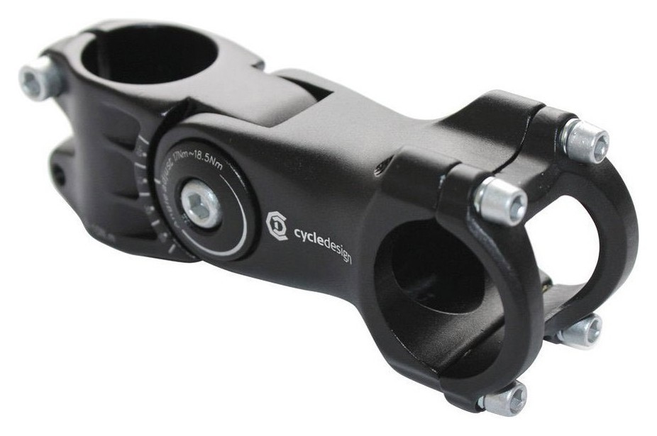 Винос керма для велосипеда Cycledesign ADJAST 20°-60° 90мм Black (HS0008) RCH_19755