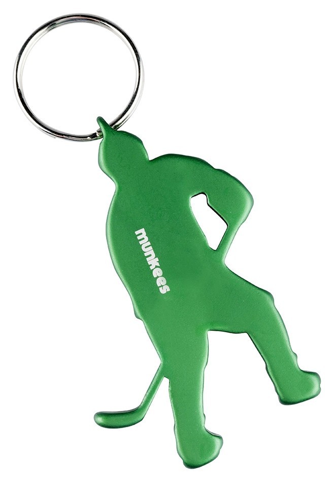 Munkees 3497 брелок-відкривачка Icehockey Player green 3497-GR