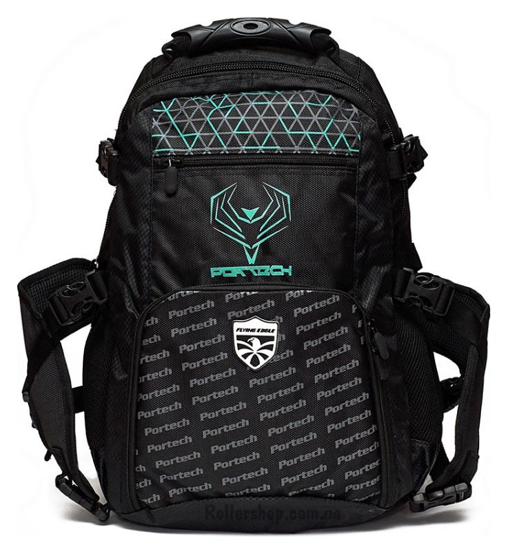 Рюкзак для роликів Flying Eagle Portech Backpack Small 25 л зелений ROL_10926